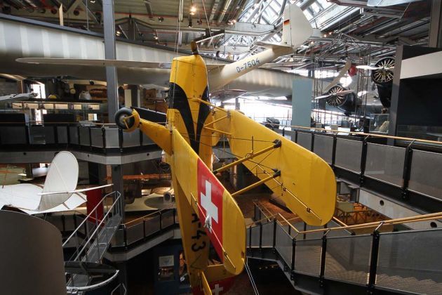 Kunstflugmaschine Bücker Bü 131 - Deutsches Technikmuseum Berlin Kunstflugmaschine Bücker Bü 131 - Deutsches Technikmuseum Berlin