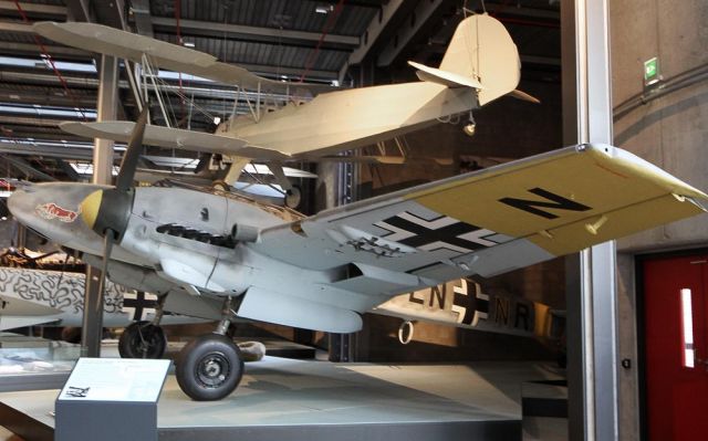 Messerschmitt Bf 110 F - Kennung LN+NR, Baujahr 1942 - Deutsches Technikmuseum Berlin Messerschmitt Bf 110 F - Kennung LN+NR, Baujahr 1942 - Deutsches Technikmuseum Berlin