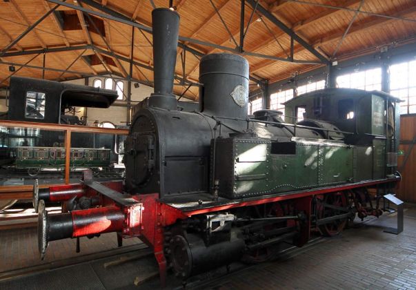 Deutsches Technikmuseum Berlin - die Tenderlokomotive 'Kiel' des Baujahres 1872 Deutsches Technikmuseum Berlin - die Tenderlokomotive 'Kiel' des Baujahres 1872