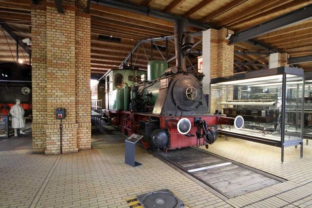 Deutsches Technikmuseum Berlin - eine Preussische T 3, Baujahr 1901 Deutsches Technikmuseum Berlin - eine Preussische T 3, Baujahr 1901