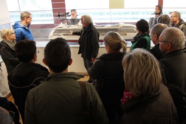 Besichtigung der Meyer-Werft in Papenburg Besichtigung der Meyer-Werft in Papenburg