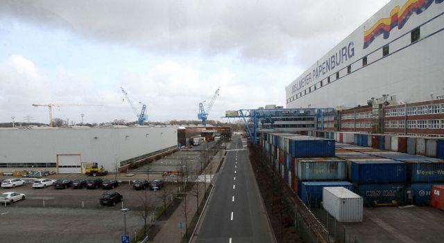Besichtigung der Meyer-Werft in Papenburg