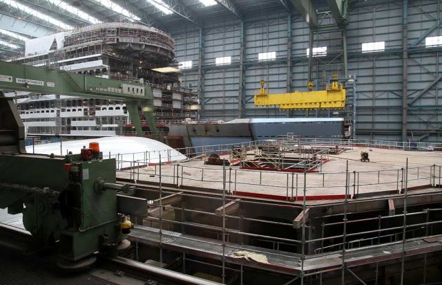 Besichtigung der Meyer-Werft in Papenburg Besichtigung der Meyer-Werft in Papenburg