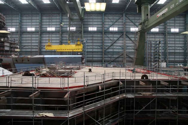 Besichtigung der Meyer-Werft in Papenburg Besichtigung der Meyer-Werft in Papenburg