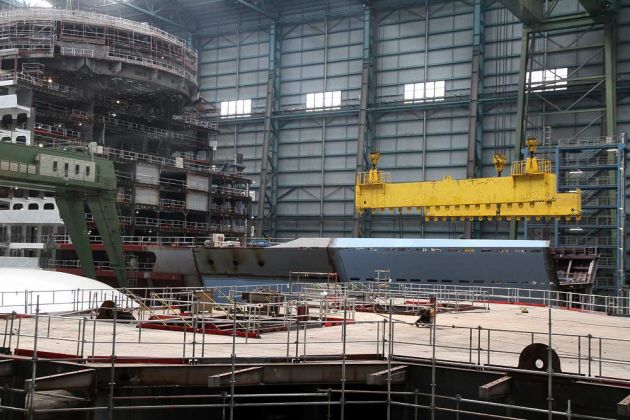 Besichtigung der Meyer-Werft in Papenburg Besichtigung der Meyer-Werft in Papenburg