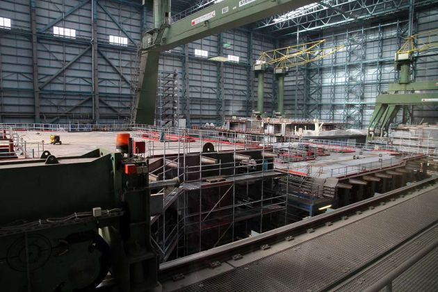 Besichtigung der Meyer-Werft in Papenburg Besichtigung der Meyer-Werft in Papenburg