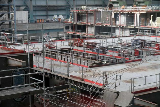 Besichtigung der Meyer-Werft in Papenburg Besichtigung der Meyer-Werft in Papenburg