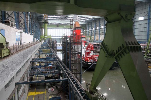 Besichtigung der Meyer-Werft in Papenburg Besichtigung der Meyer-Werft in Papenburg