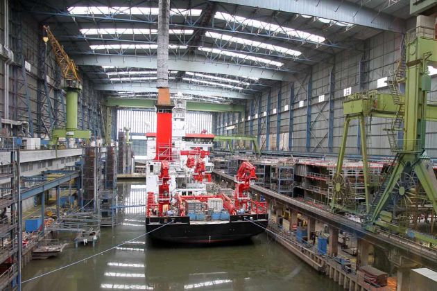 Besichtigung der Meyer-Werft in Papenburg Besichtigung der Meyer-Werft in Papenburg