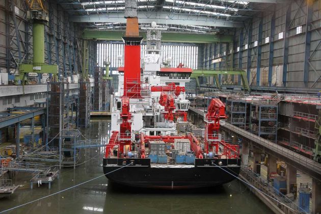 Besichtigung der Meyer-Werft in Papenburg Besichtigung der Meyer-Werft in Papenburg