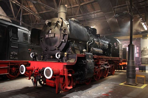 Baureihen deutscher Dampfloks - 38 2383 - die preussische P 8