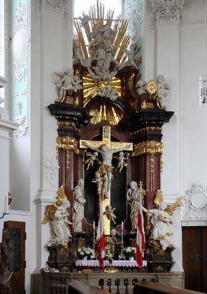 Wallfahrtskirche zur Heiligen Dreifaltigkeit, der Altar - Gößweinstein Wallfahrtskirche zur Heiligen Dreifaltigkeit, der Altar - Gößweinstein