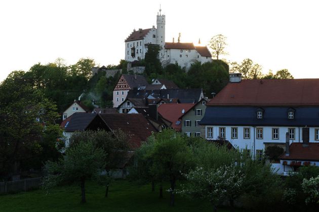 Gößweinstein mit der Burg Gößweinstein, Fränkische Schweiz