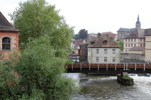 Bamberg in Oberfranken - das historische Mühlenviertel in der Altstadt Bamberg in Oberfranken - das historische Mühlenviertel in der Altstadt