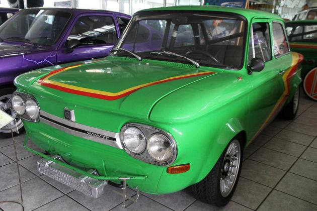 Deutsches Fahrzeugmuseum Fichtelberg - NSU TTS Sportlimousine, Baujahr 1971 - 996 ccm, 70 PS Deutsches Fahrzeugmuseum Fichtelberg - NSU TTS Sportlimousine, Baujahr 1971 - 996 ccm, 70 PS