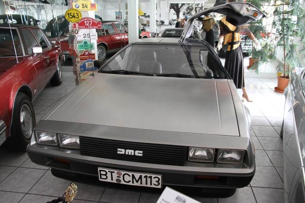 Deutsches Fahrzeugmuseum Fichtelberg - De Lorean DMC 12 Coupé, Baujahr 1981 - V 6, 2849 ccm, 132 PS Deutsches Fahrzeugmuseum Fichtelberg - De Lorean DMC 12 Coupé, Baujahr 1981 - V 6, 2849 ccm, 132 PS