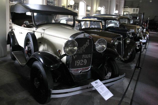 Deutsches Fahrzeugmuseum Fichtelberg - Whippet Four Cabriolet, Baujahr 1929 - Vierzylinder, 2200 ccm, 30 PS - Lizenzbau Willys-Overland in Argentinien Deutsches Fahrzeugmuseum Fichtelberg - Whippet Four Cabriolet, Baujahr 1929 - Vierzylinder, 2200 ccm, 30 PS - Lizenzbau Willys-Overland in Argentinien