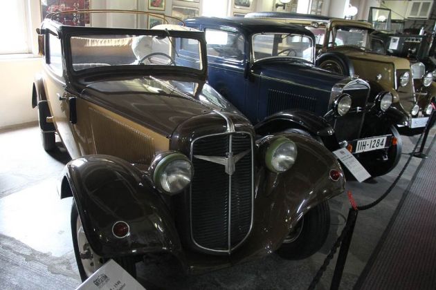 Deutsches Fahrzeugmuseum Fichtelberg - Adler Trumpf Junior, Baujahre 1938 bis 1940 - Vierzylinder, 1910 ccm, 45 PS Deutsches Fahrzeugmuseum Fichtelberg - Adler Trumpf Junior, Baujahre 1938 bis 1940 - Vierzylinder, 1910 ccm, 45 PS