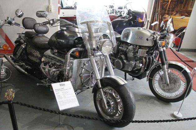 Deutsches Fahrzeugmuseum Fichtelberg - Boss Hoss Big Block BHC-3 502 und Münch 4-1200 TTS-E Deutsches Fahrzeugmuseum Fichtelberg - Boss Hoss Big Block BHC-3 502 und Münch 4-1200 TTS-E
