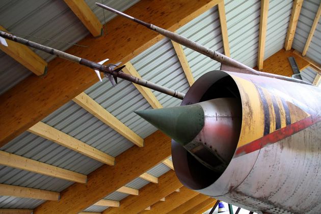 Deutsches Fahrzeugmuseum Fichtelberg - SU-22 M - Suchoi, UdSSR - ein Jagdbomber der NVA Deutsches Fahrzeugmuseum Fichtelberg - SU-22 M - Suchoi, UdSSR - ein Jagdbomber der NVA