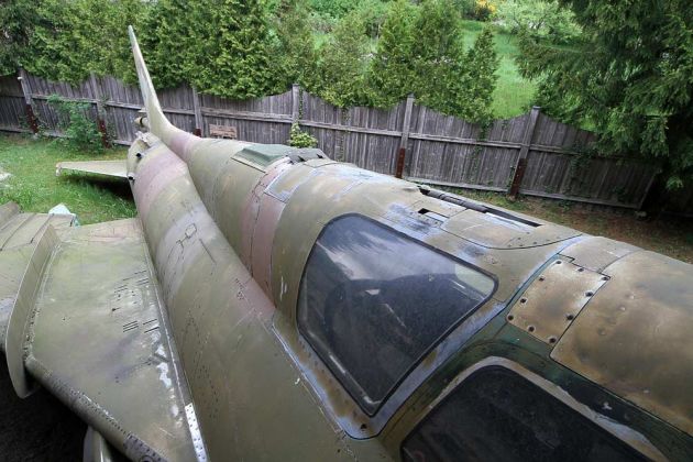 Deutsches Fahrzeugmuseum Fichtelberg - SU-22 M - Suchoi, UdSSR - ein Jagdbomber der NVA Deutsches Fahrzeugmuseum Fichtelberg - SU-22 M - Suchoi, UdSSR - ein Jagdbomber der NVA