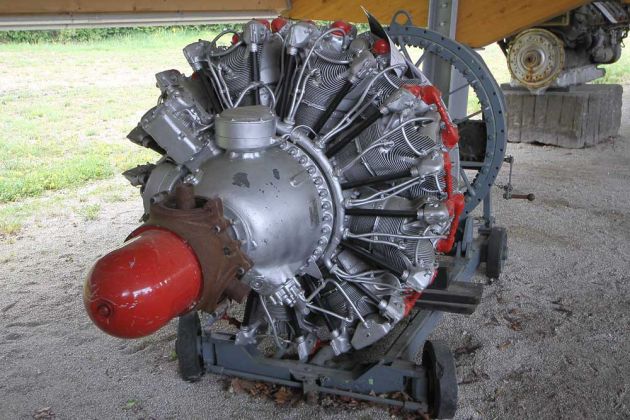 Mehrfachsternmotor Pratt und Whitney R-2800 - Museum Fichtelberg - Flugzeuge