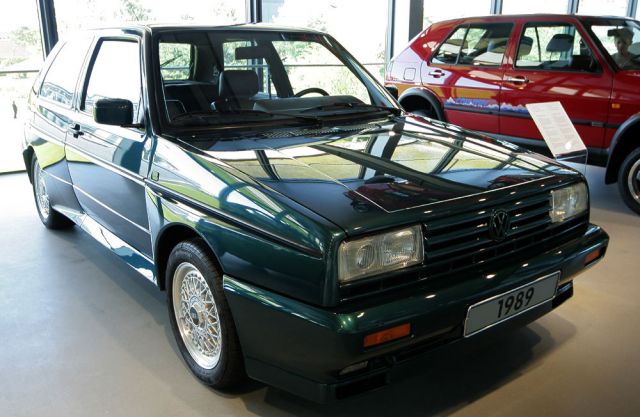 Der Volkswagen Golf II - VW-Typ 19E, Baujahre 1983 bis 1992 - optisch getunt