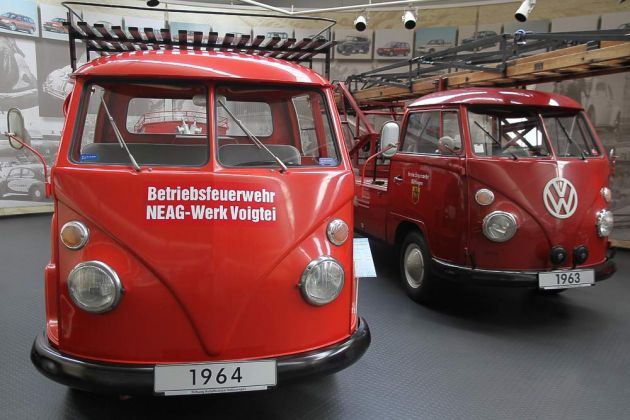 Feuerwehr-Einsatzfahrzeug Volkswagen Transporter T 1 - Baujahre 1949 bis 1967
