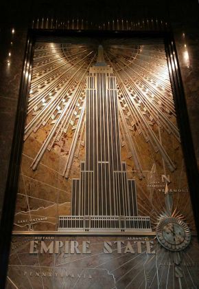 Eingangshalle des Empire State Buildings in Manhattan, New York City