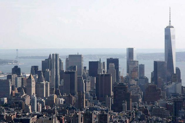 Downtown Manhattan, der Financial District Downtown Manhattan, der Financial District