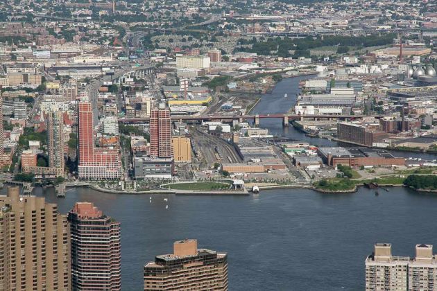 East River und Hunters Point South Park East River und Hunters Point South Park