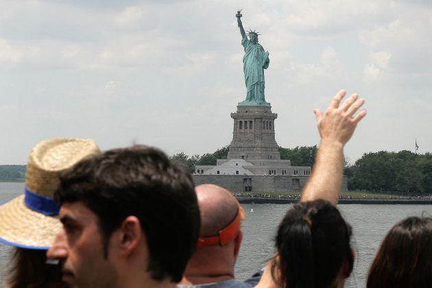 New York City - Statue of Liberty, die Freiheitsstatue