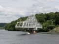 Die East Haddam Bridge - Drehbrücke über den Connecticut River, New England