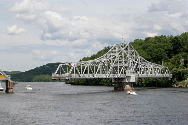 East Haddam Drehbrücke am Connecticut River