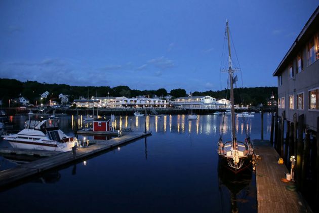 Blue Hour in Boothbay Harbor - Midcoast Maine Blue Hour in Boothbay Harbor - Midcoast Maine