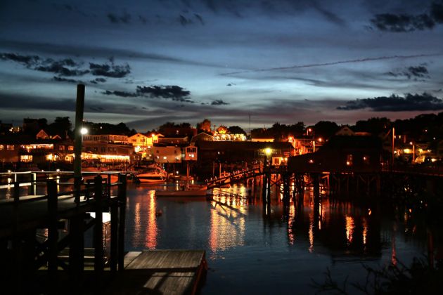 Blue Hour in Boothbay Harbor - Midcoast Maine Blue Hour in Boothbay Harbor - Midcoast Maine