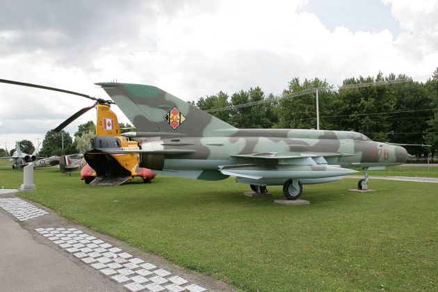 Mikoyan-Gurevich MiG-21, Air Force Museum - Trenton, Canada