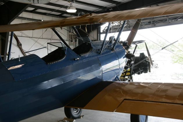 Boeing Stearman A75N-1 Biplane - Owls Head Transportation Museum