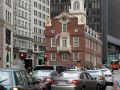 Old State House, State Street mit Boston Massacre Site -  Downtown Boston 