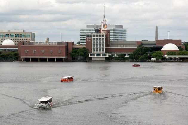 Das Charles River Basin mit dem Museum of Science - Boston, Massachussetts Das Charles River Basin mit dem Museum of Science - Boston, Massachussetts