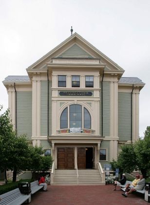 Provincetown Town Hall, Commercial Street - Cape Cod, Massachussetts Provincetown Town Hall, Commercial Street - Cape Cod, Massachussetts