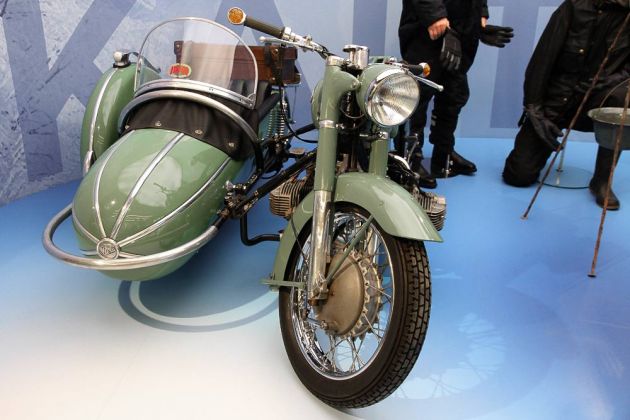 Zündapp Motorrad-Oldtimer - Zündapp KS 601 Gespann Zündapp Motorrad-Oldtimer - Zündapp KS 601 Gespann