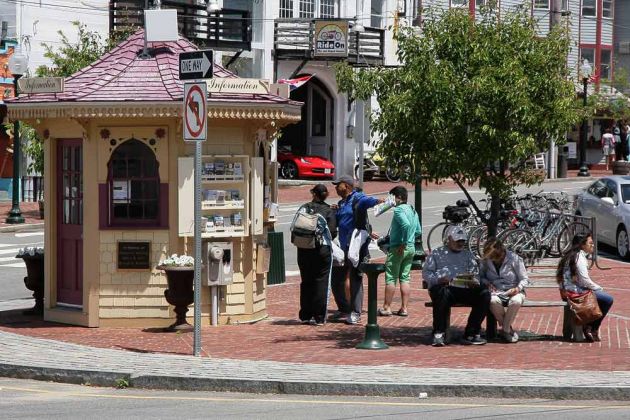 Information Booth, Oak Bluffs - Marthas Wineyard, Massachussetts Information Booth, Oak Bluffs - Marthas Wineyard, Massachussetts