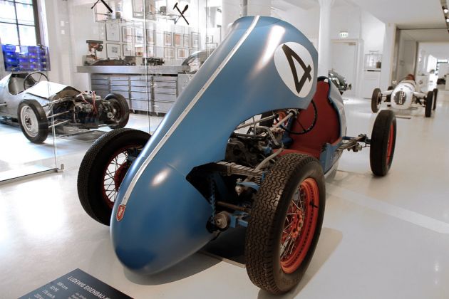 Prototyp - Automuseum Hamburg - Ludewig Eigenbau-Kleinstrennwagen