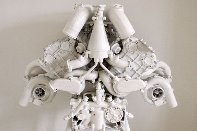 Prototyp - Automuseum Hamburg - Porsche TAG Turbo Formel 1 Motor Prototyp - Automuseum Hamburg - Porsche TAG Turbo Formel 1 Motor