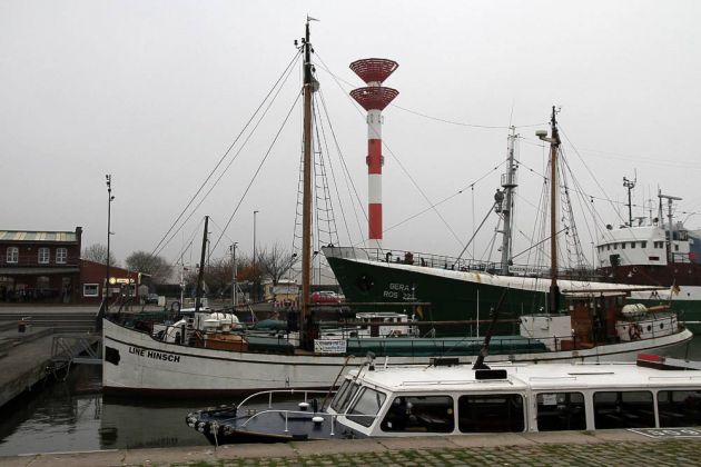Richtfeuer Fischereihafen Bremerhaven - Bremerhavener Oberfeuer, oder auch der 'Doppelkorn' genannt