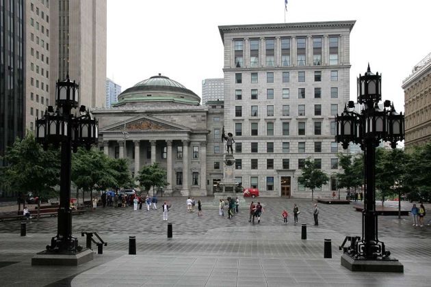 Place d'Armes - Montreal in Kanada