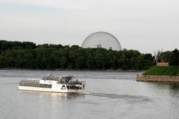 Biosphère de Montréal auf der Île Sainte-Hélène - Saint Helen’s Island Kanada Biosphère de Montréal auf der Île Sainte-Hélène - Saint Helen’s Island Kanada