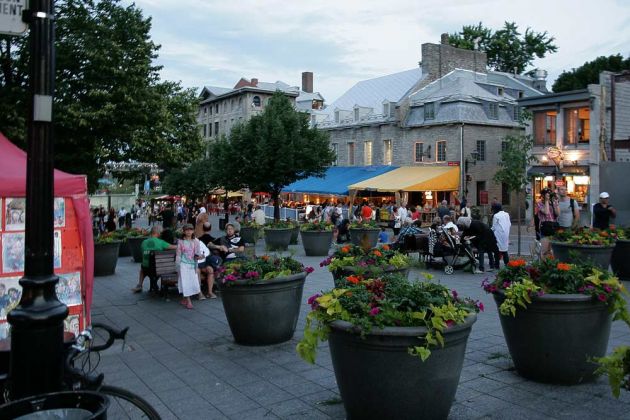Place Jaques-Cartier - Vieux-Montréal, Montreals Altstadt