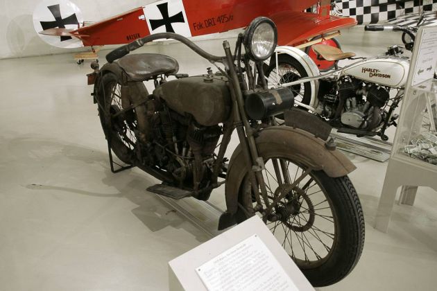 Motorrad Oldtimer - Harley-Davidson Model JD